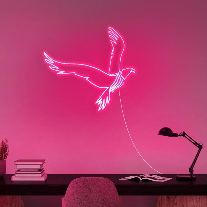 eagle pink led neon signs