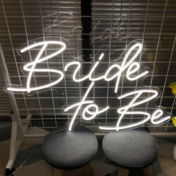 bride to be neon sign 1