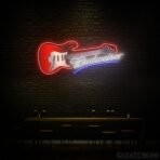 budweiser guitar neon sign 3