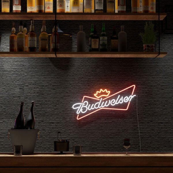 budweiser neon beer signs