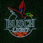 busch light duck neon sign 3