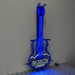 busch light guitar neon sign 3