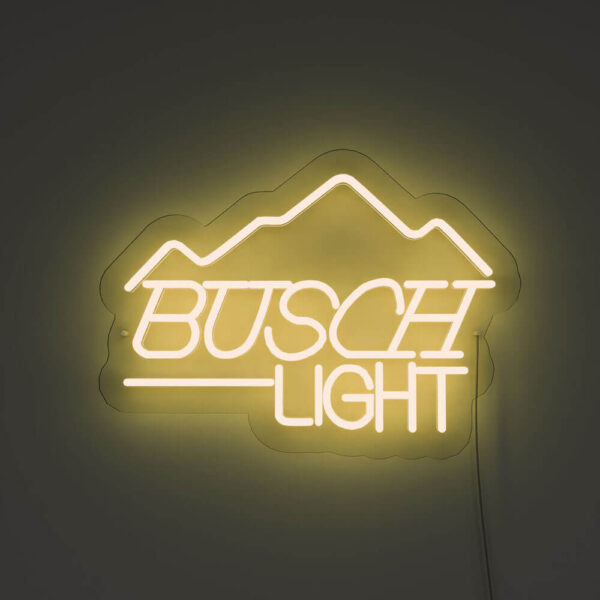 thumbnail image 2 of 31" John Deere Farm Tractor Busch Light Beer LED Neon Lamp Sign – With Dimmer, Brand New 2 of 5
