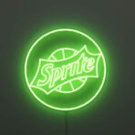 neon sprite sign green