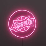 neon sprite sign pink