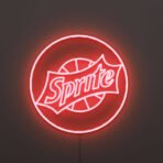 neon sprite sign red