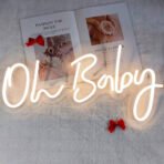 oh baby neon sign 2