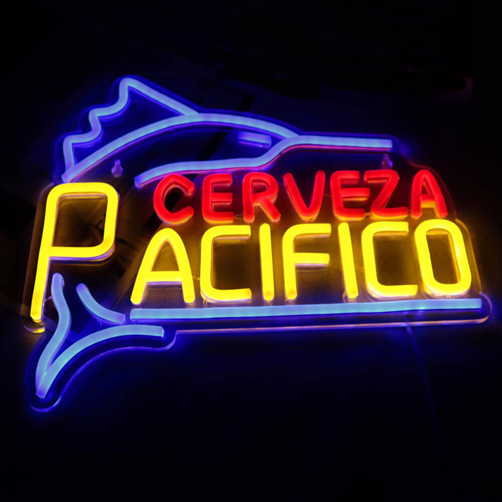 pacifico neon sign 2