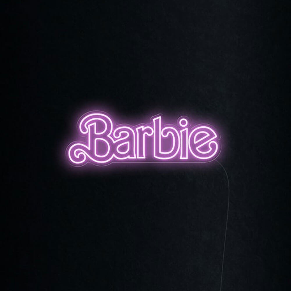barbie neon sign 2