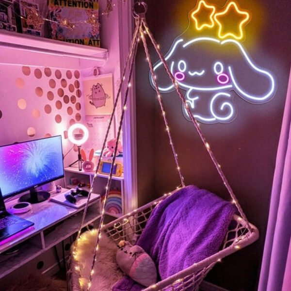 cinnamoroll neon sign design 2