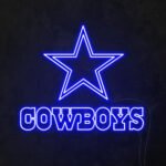 dallas cowboys neon sign 1