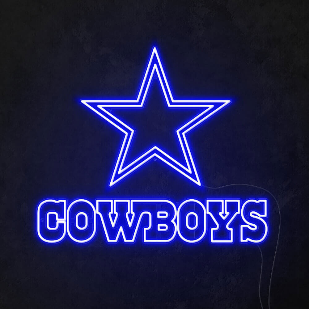 dallas cowboys neon sign 1