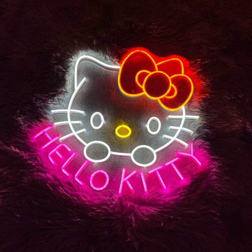 hello kitty neon sign design 1