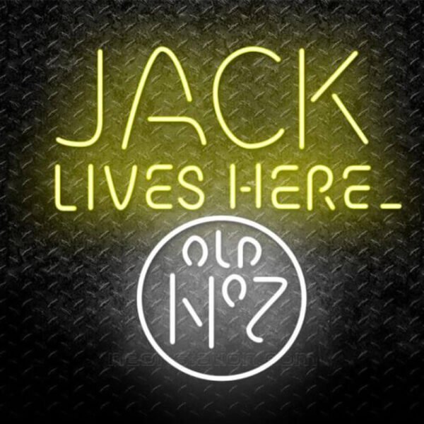 jack lives here neon sign 1