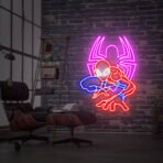 spiderman neon sign design 5