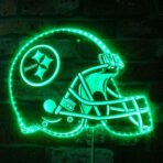 steelers neon sign green