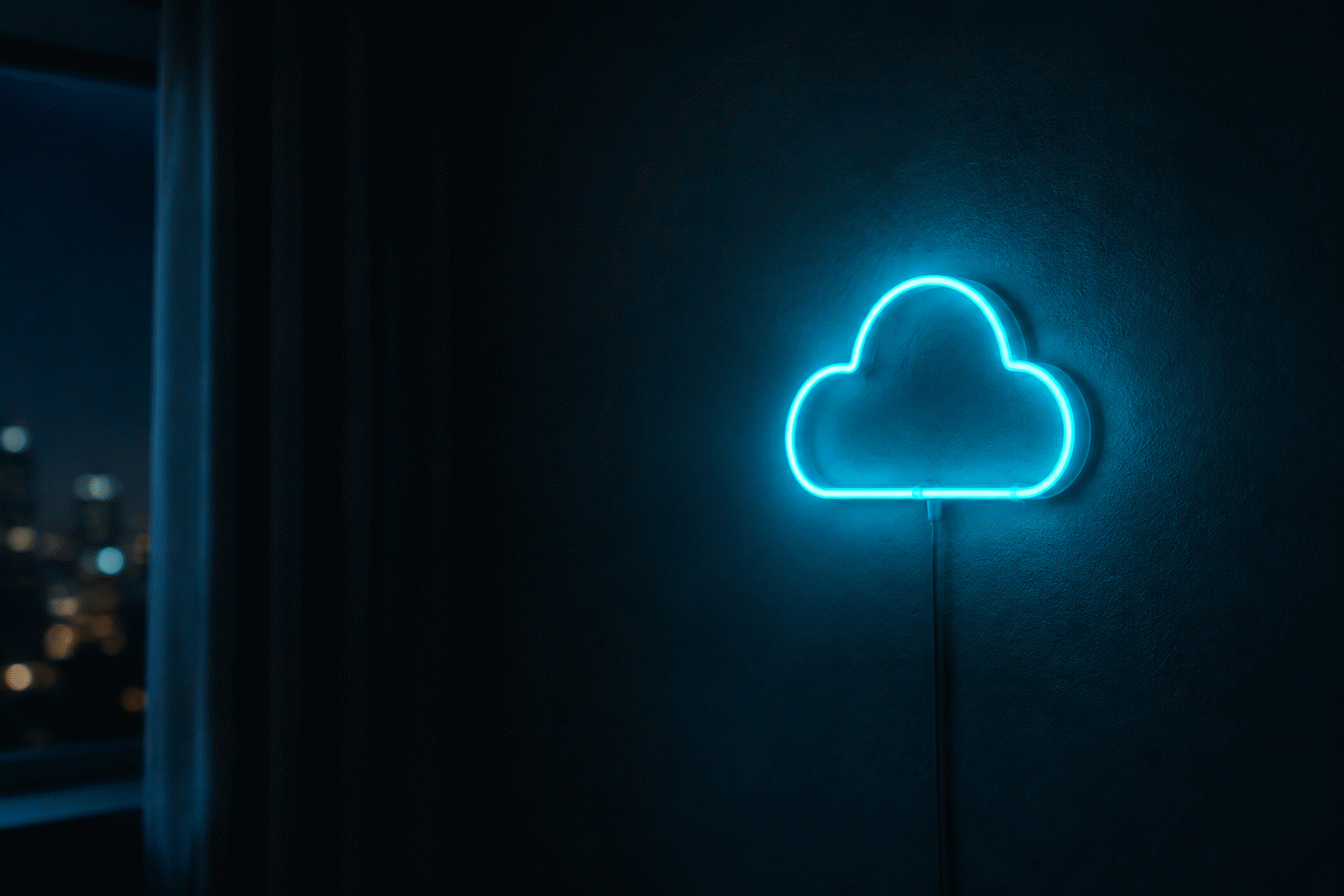 Do Neon Signs Get Hot — visual for the section “Heat and Placement: The Practical Rules”: dark scene, glowing neon focal point, shallow depth of field