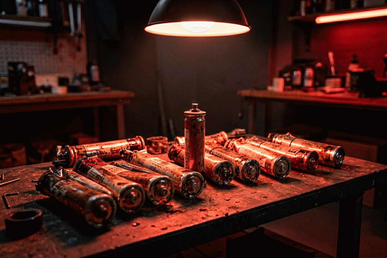 History of Neon Signs — visual for the section “Act V: Preservation and the Art Turn (1970s–1990s)”: dark scene, glowing neon focal point, shallow depth of field