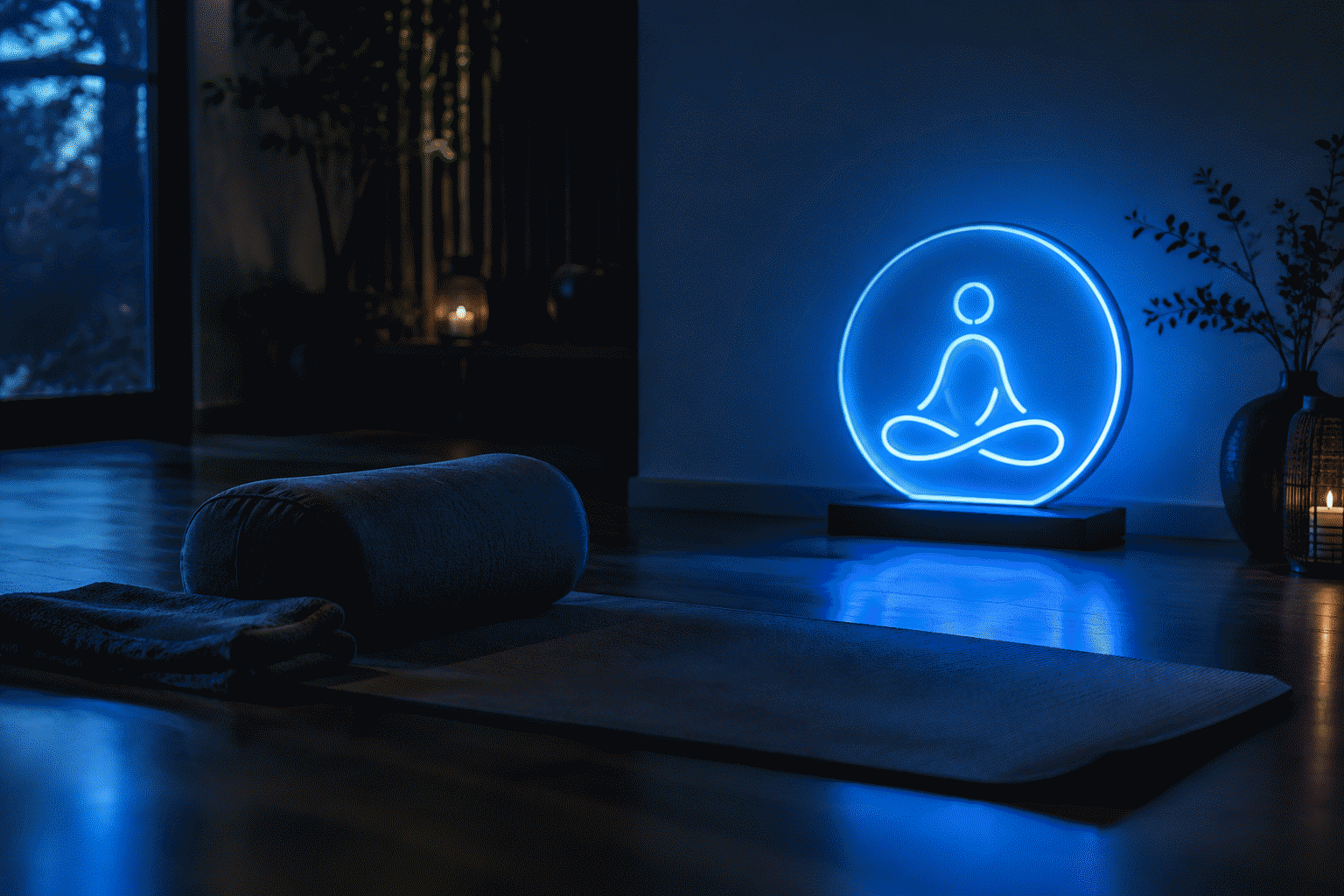 Neon Color Meanings — visual for the section “The Meanings Are Real (Not Just Poetics)”: dark scene, glowing neon focal point, shallow depth of field