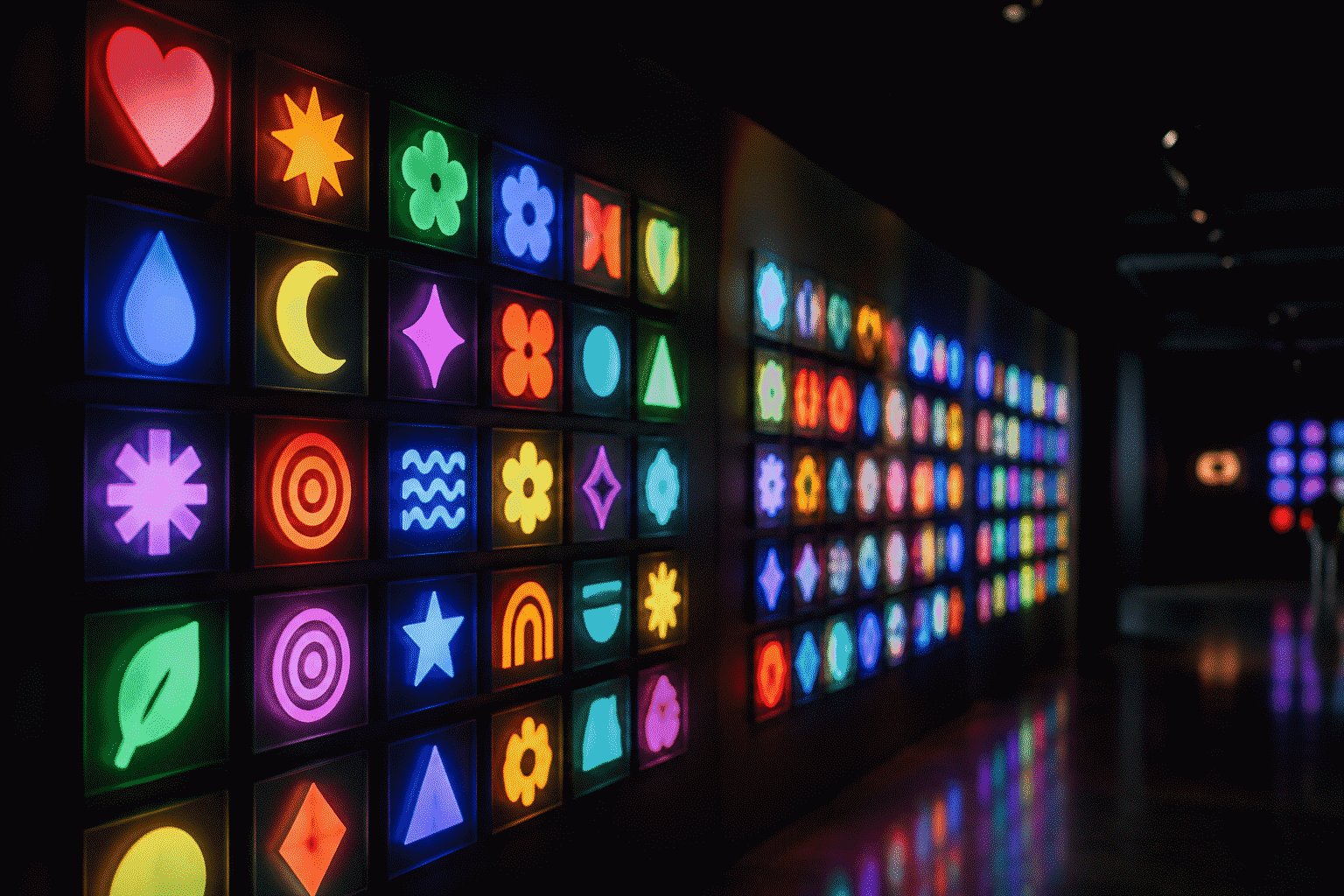 What Is Neon — visual for the section “Layer 3: The Color-and-Aesthetic Meaning”: dark scene, glowing neon focal point, shallow depth of field
