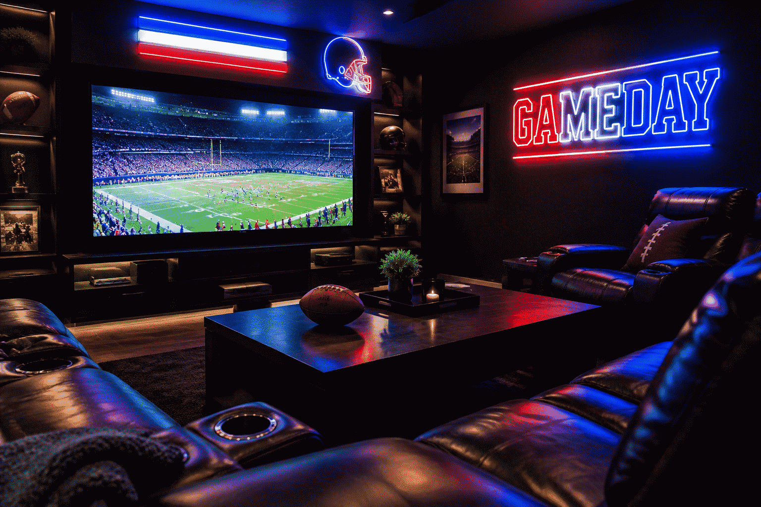 NFL Neon Signs for the Ultimate Fan Wall