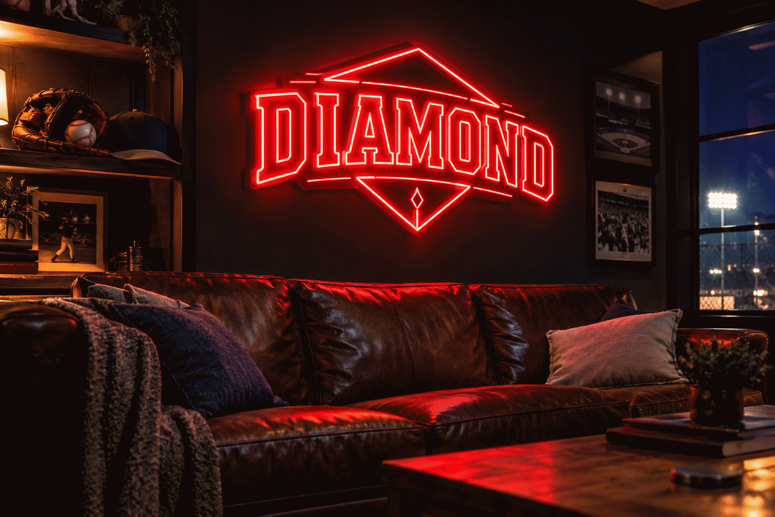 baseball team neon signs - custom neon sign featured image