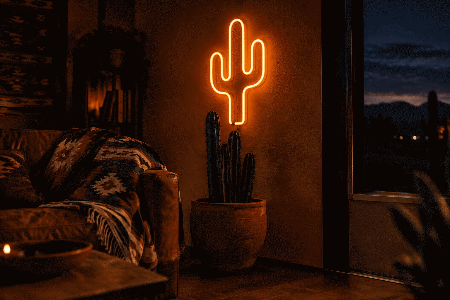 cactus neon sign ideas - custom neon sign featured image