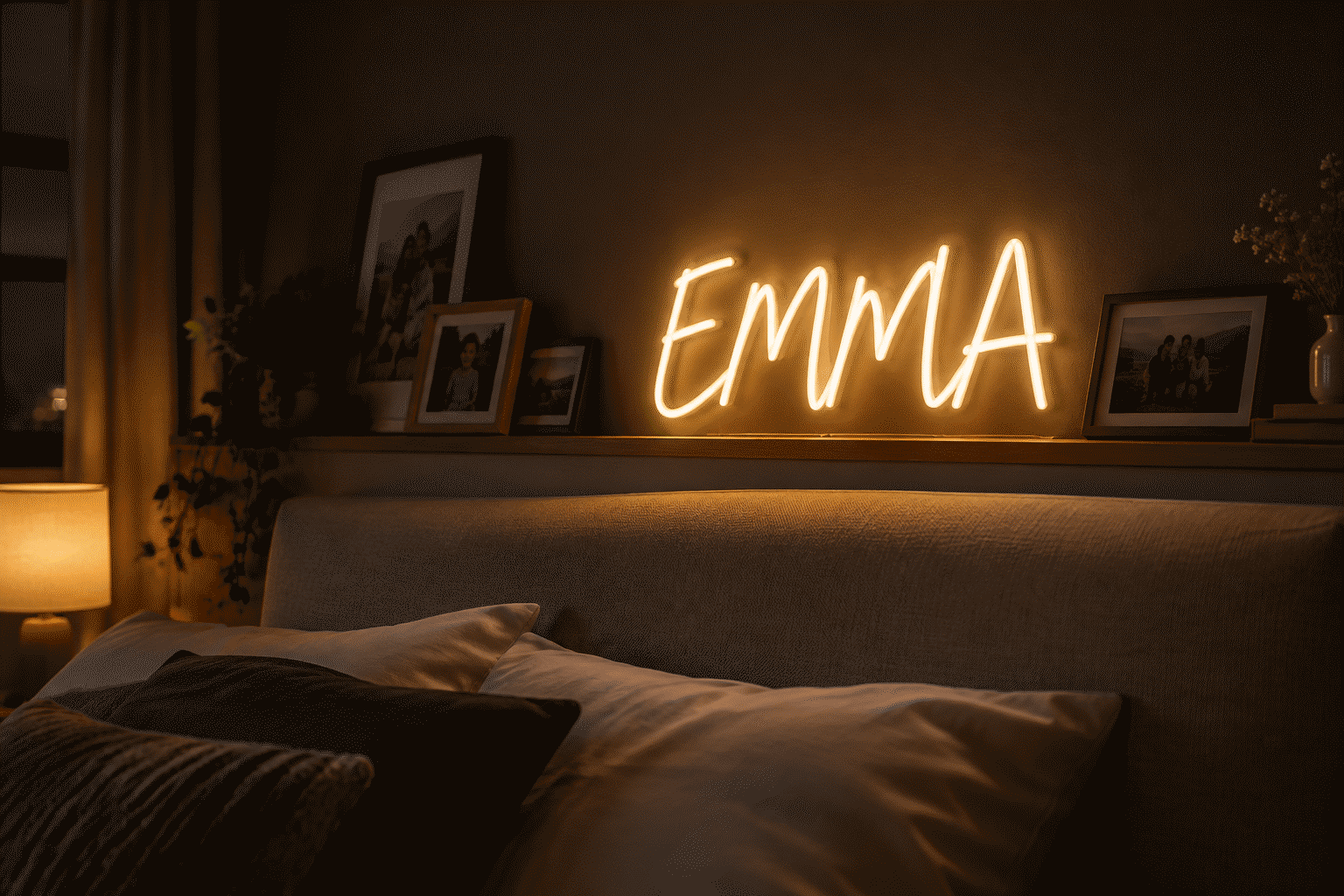 custom neon name sign guide - custom neon sign featured image