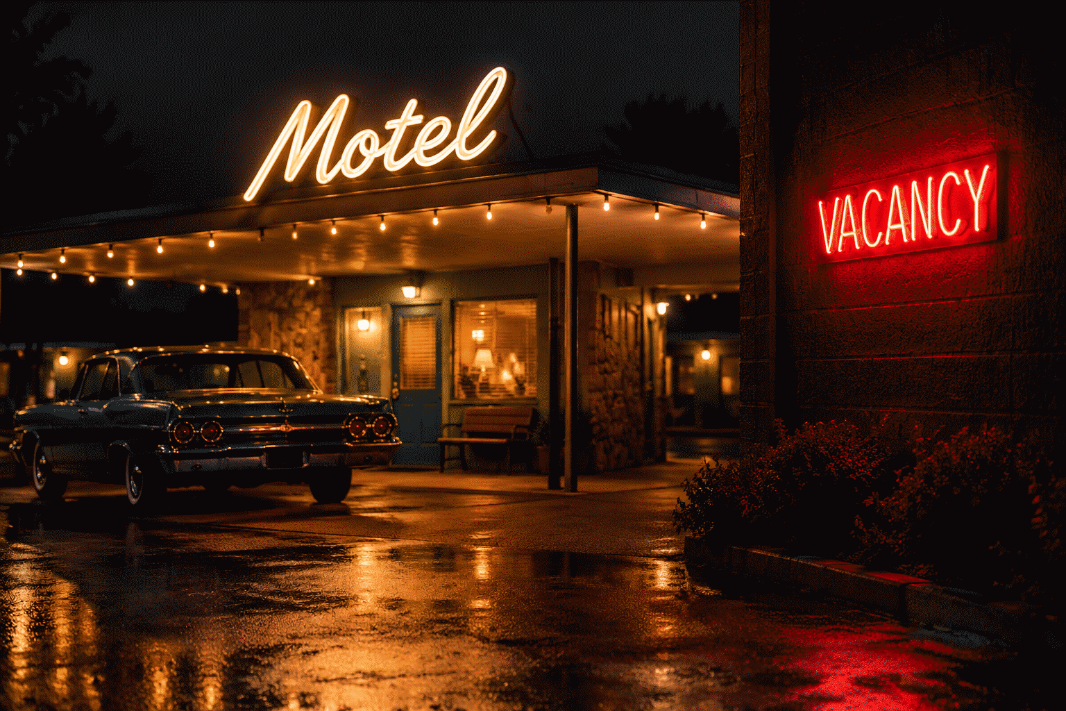 Hotel Neon Sign Ideas