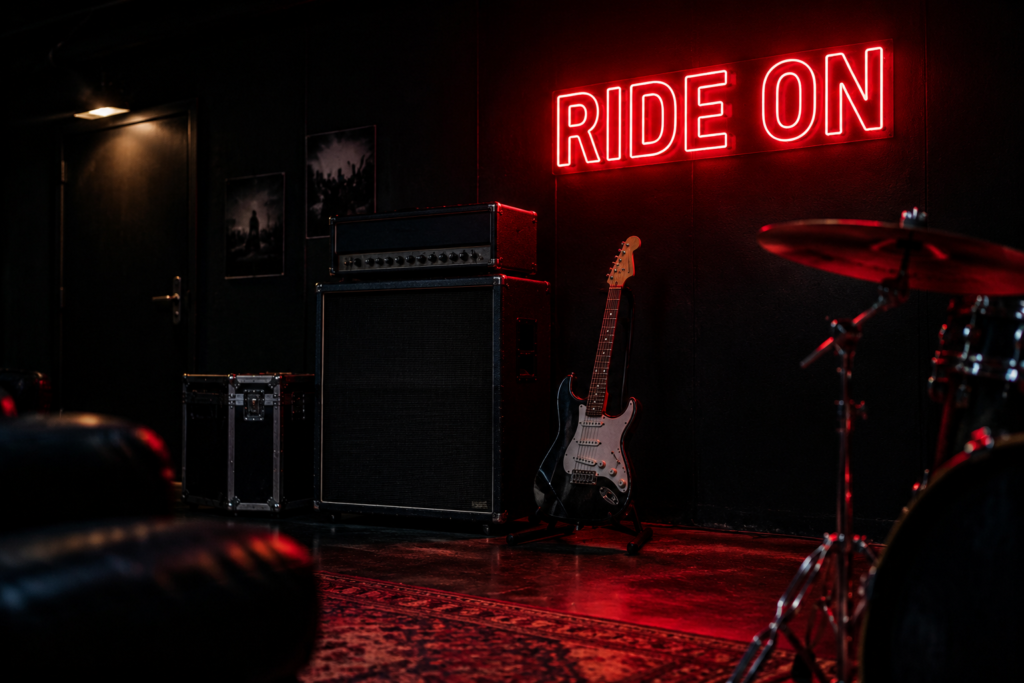 metallica band neon sign - custom neon sign featured image