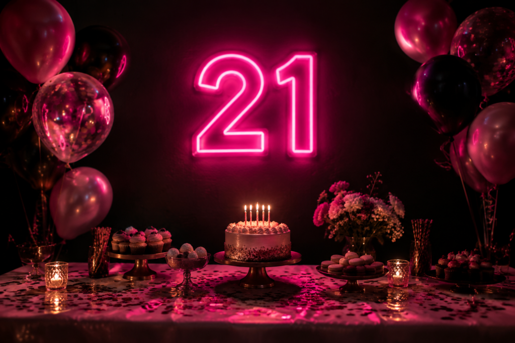 neon number signs - custom neon sign featured image