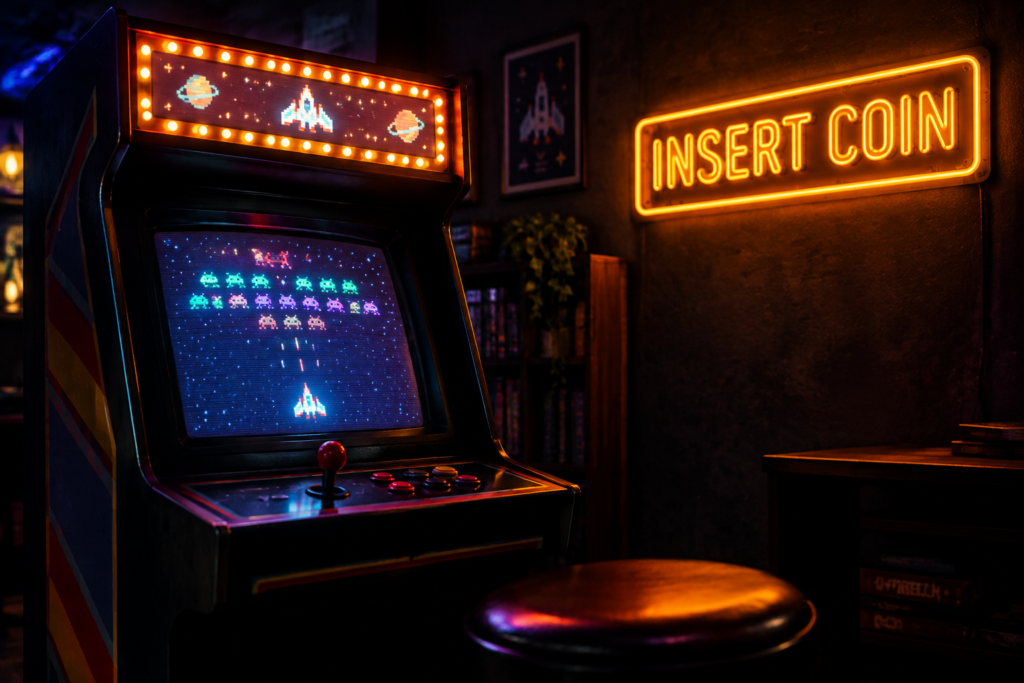 retro gaming neon signs - custom neon sign featured image