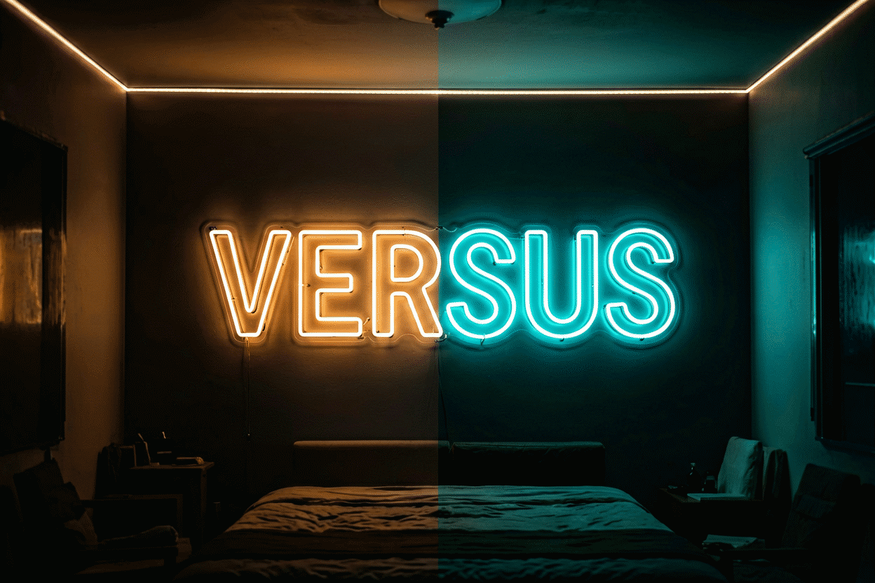 Neon Signs vs LED Strip Lights