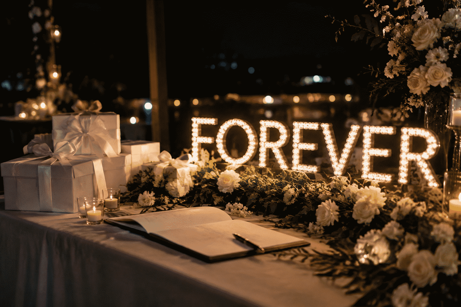 15 Wedding Gift Neon Signs Above the Registry