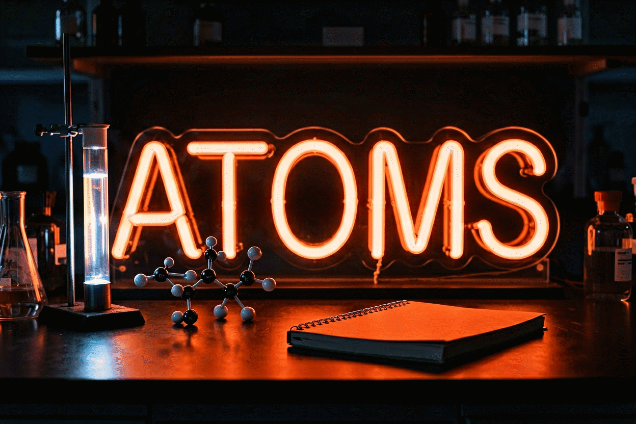 What Is a Neon Sign Made Of
